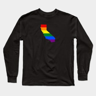 Rainbow California Long Sleeve T-Shirt